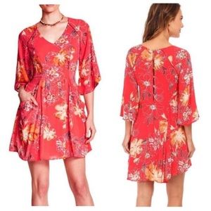Free People Floral Flow Dress